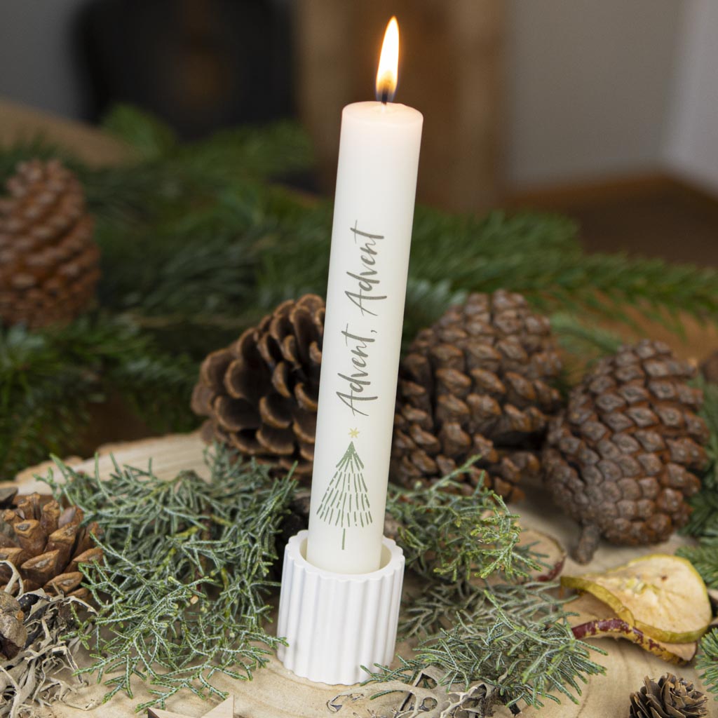 Stabkerze Advent, Advent