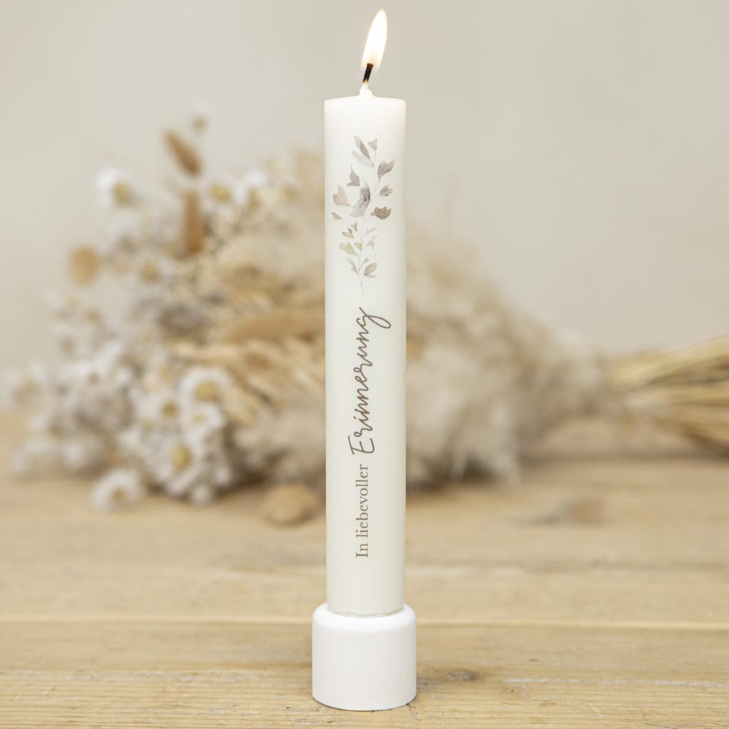 Stabkerze Trauer Erinnerung