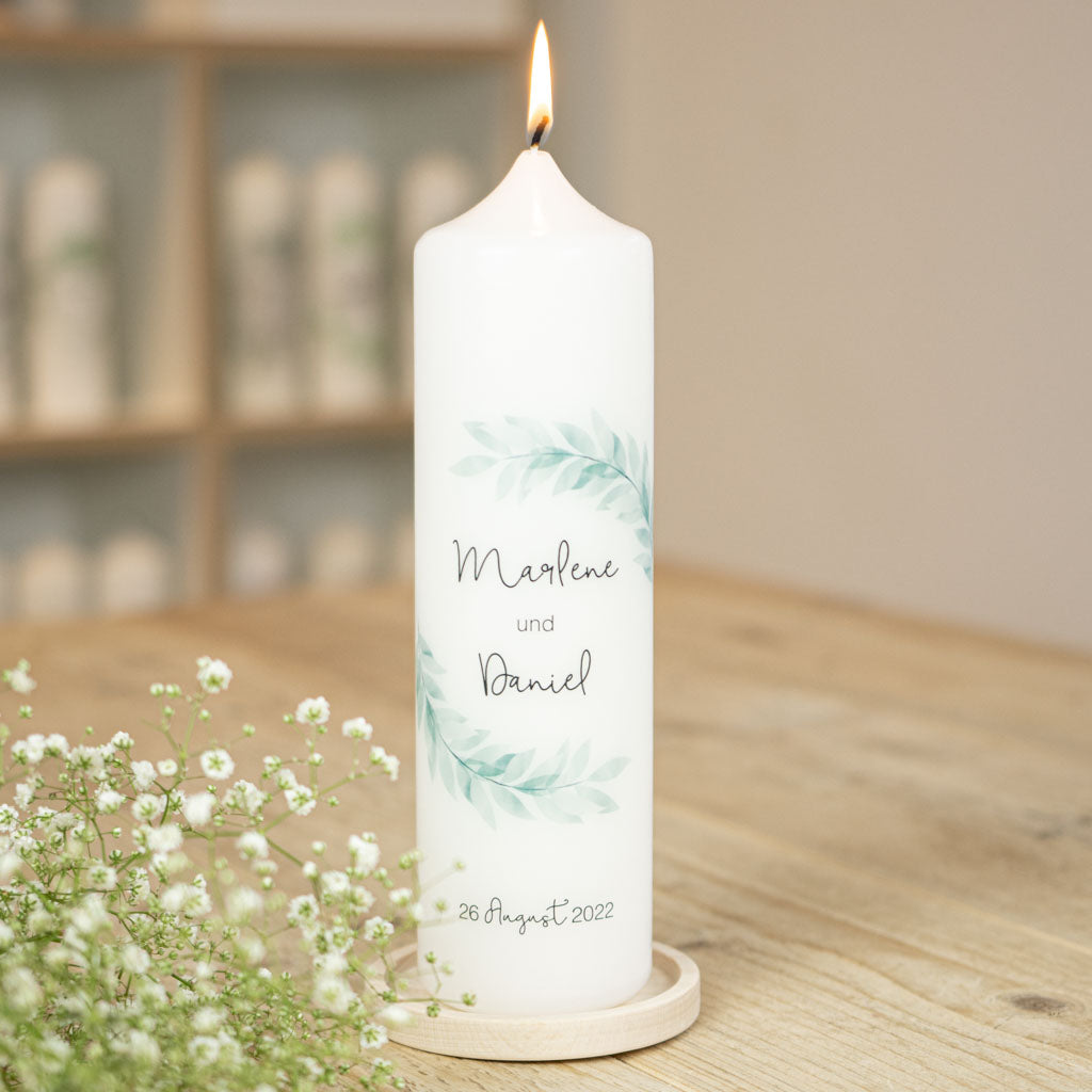 Hochzeitskerze Natur
