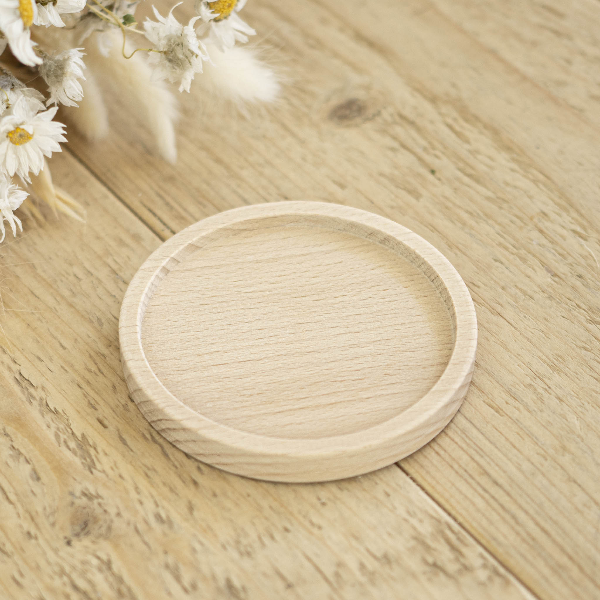 Kerzenhalter aus Holz für deine individuelle Kerze