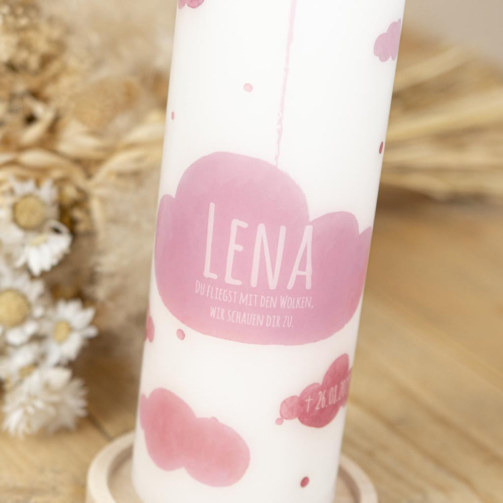 Trauerkerze Wolken für ein Sternenkind