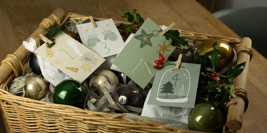 Postkarten Adventskalender: 4 kreative Geschenkideen