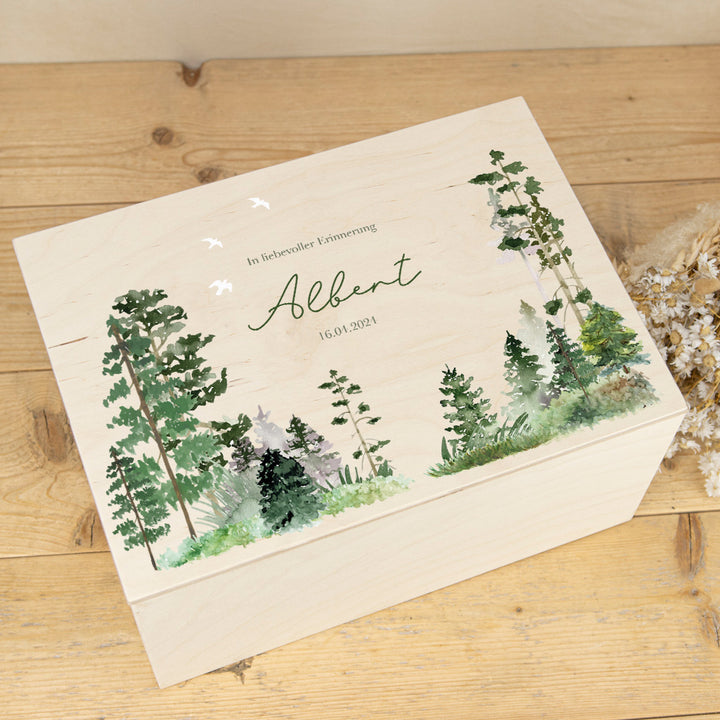 Erinnerungsbox Trauer Wald 