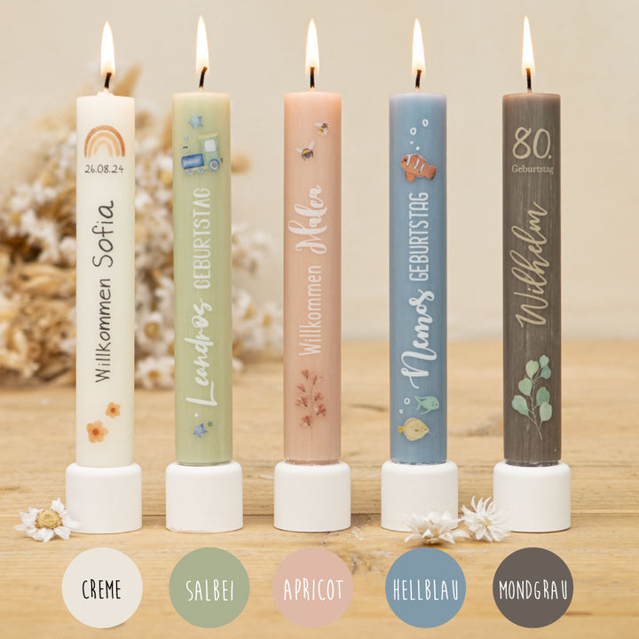 Gastgeschenk Kerzen Geburtstag