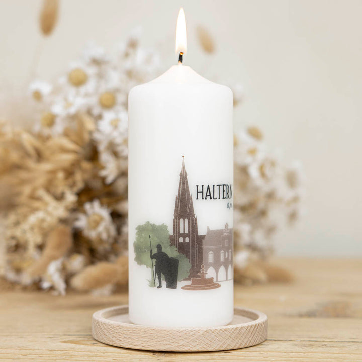 Geschenkkerze - Haltern am See