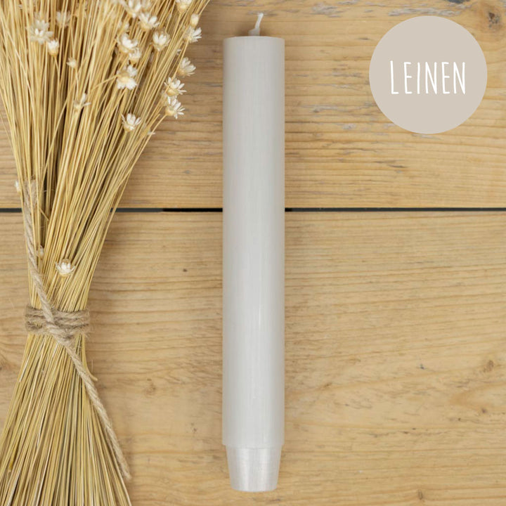 Stabkerze Leinen