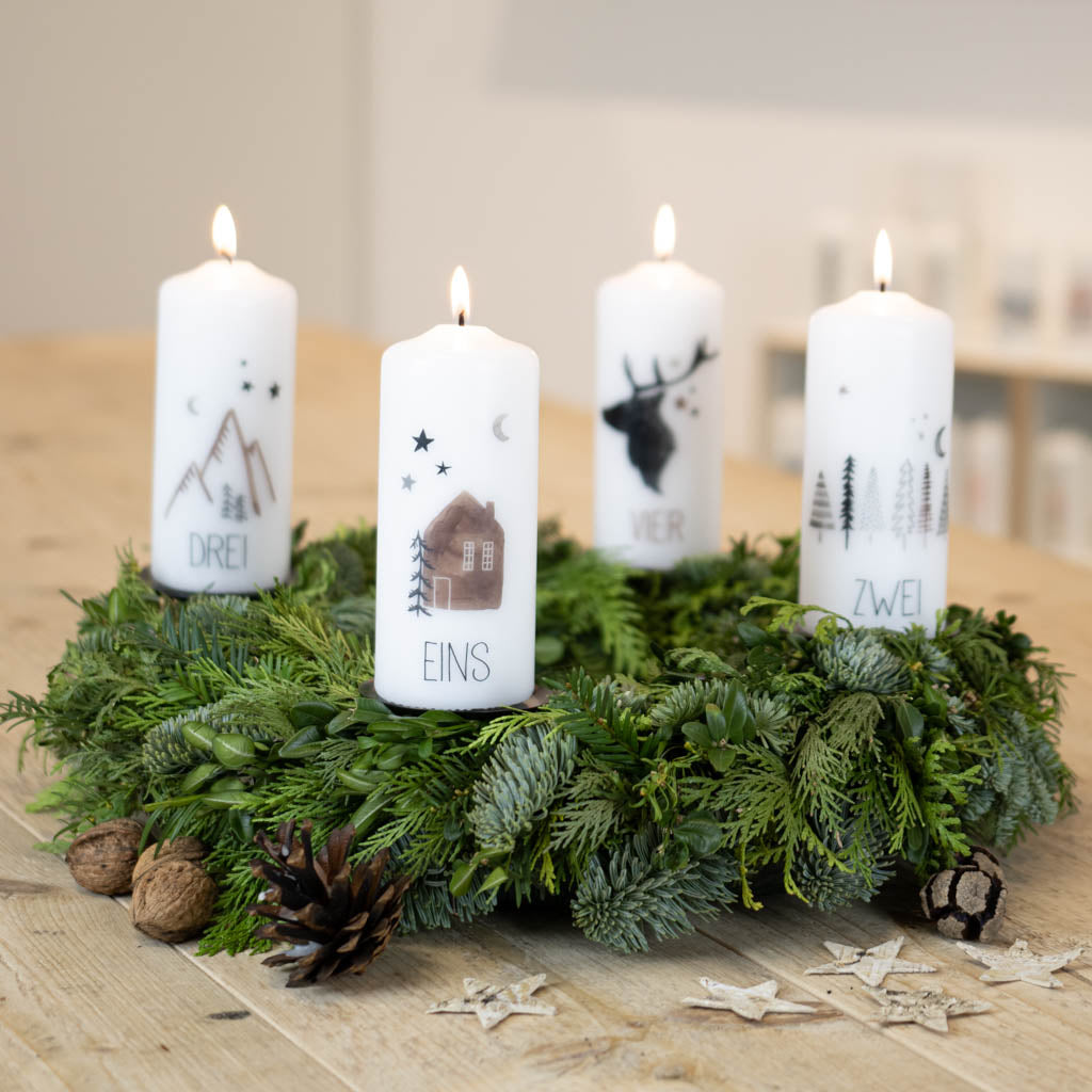 Kerzenhalter Adventskranz