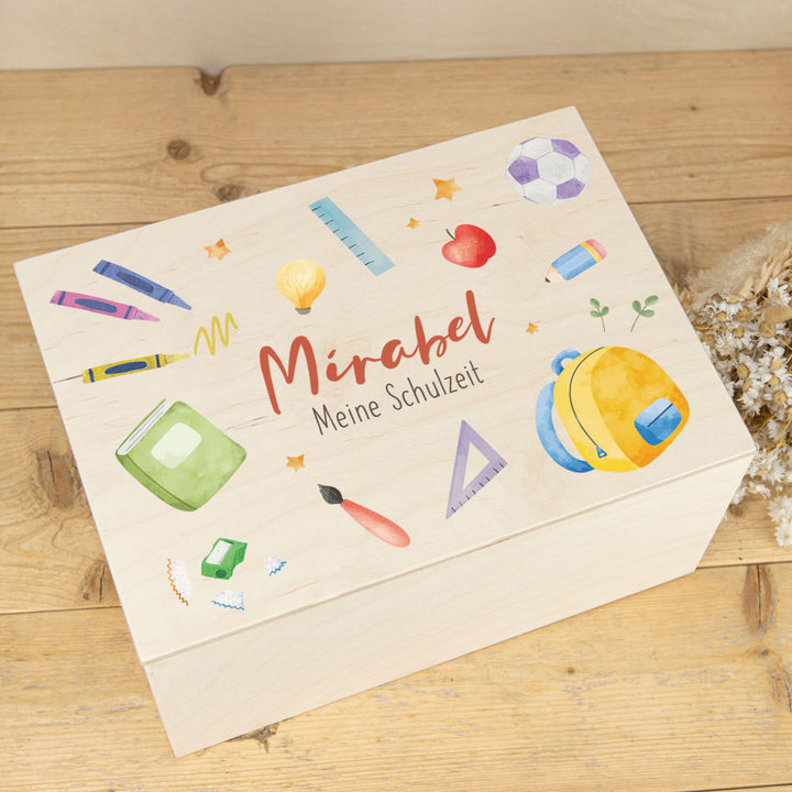 Erinnerungsbox Schulzeit groß