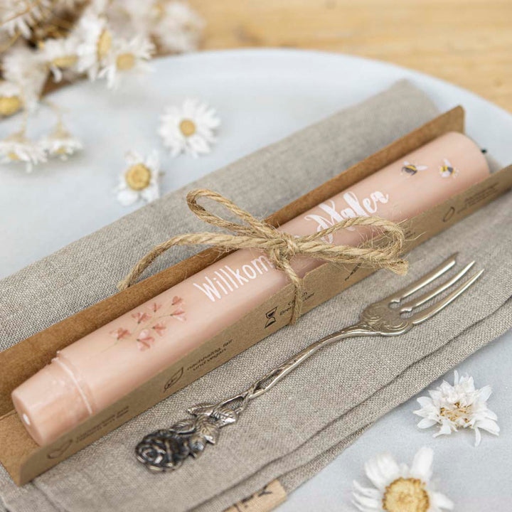 Gastgeschenk Kerzen mit Verpackung