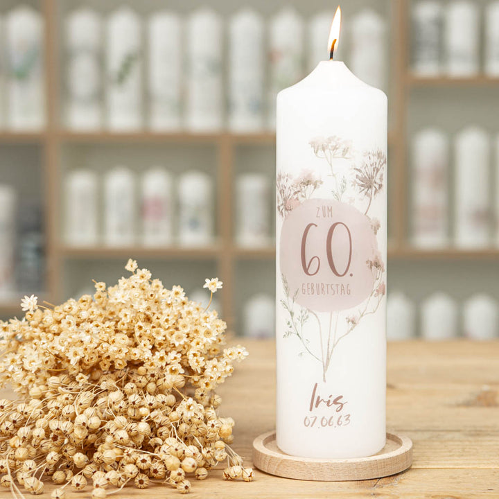 Geburtstagskerze 60