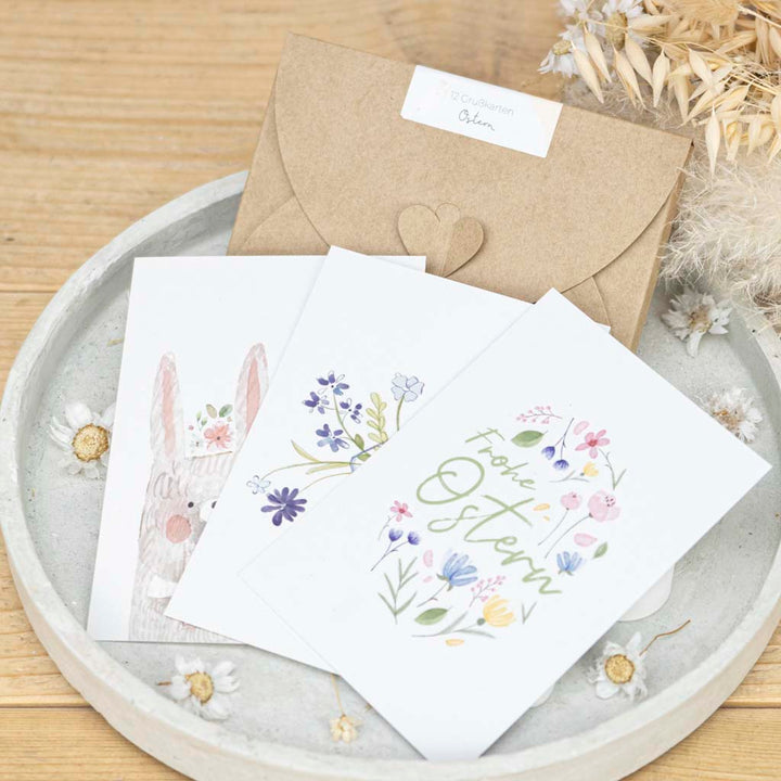 Grußkarten Set Ostern