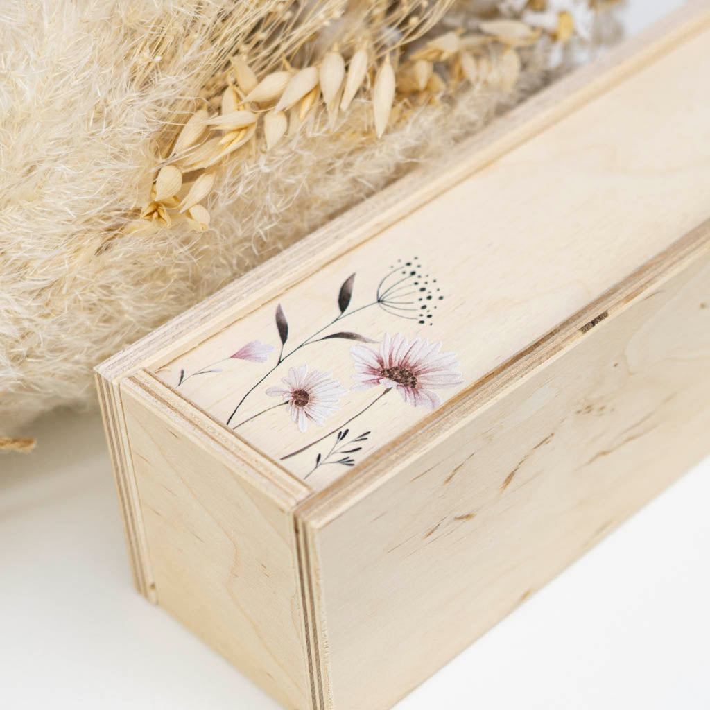 aufbewahrung kerzen Kerzenbox aus Holz