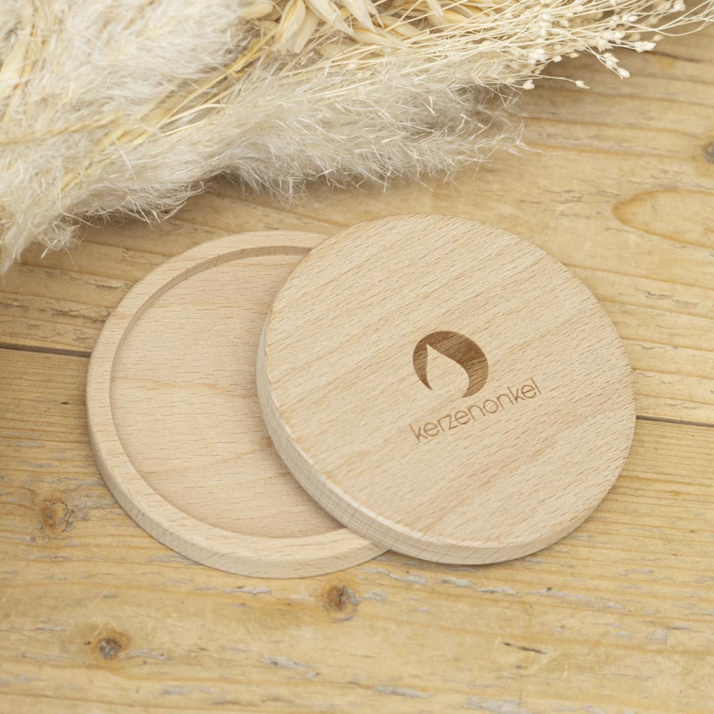 Kerzenhalter aus Holz für deine individuelle Kerze