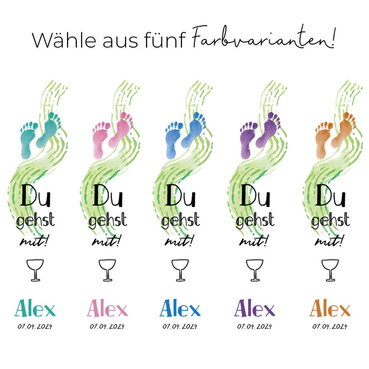 Wähle aus fünf tollen Farben aus und gestalte deine individuelle Kommunionkerze