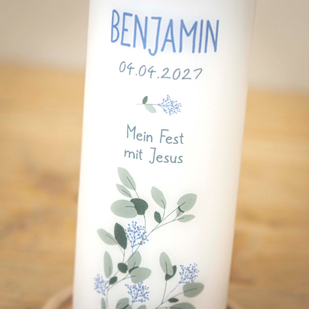 Kommunionkerze Kelch - Benjamin