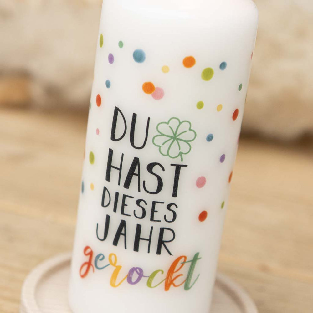 Du hast dieses Jahr gerockt Kleeblatt