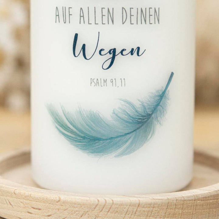 Gedenkkerze Engel
