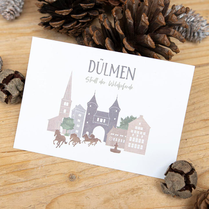Grußkarte Dülmen