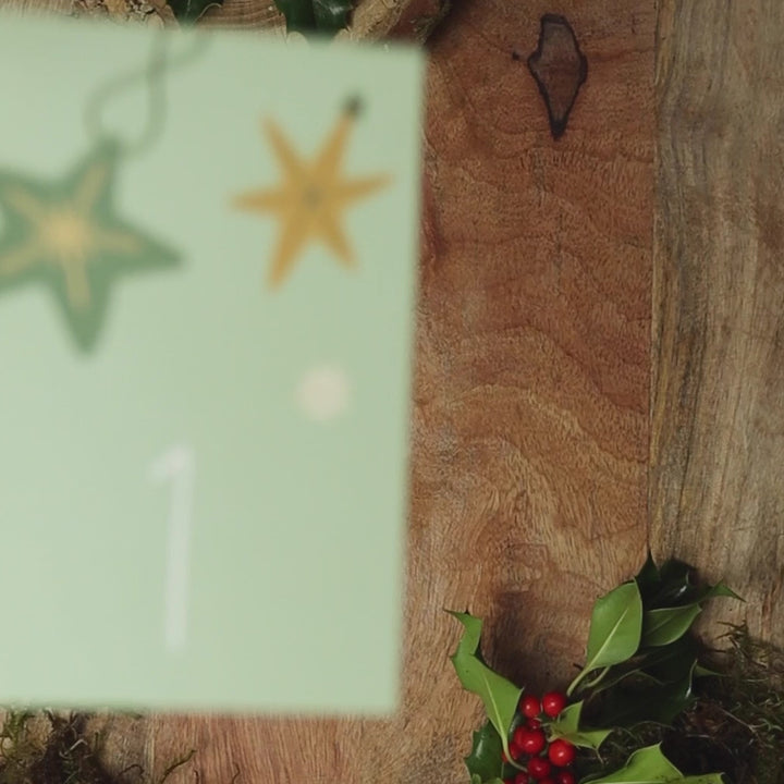 Adventskalender Postkarten
