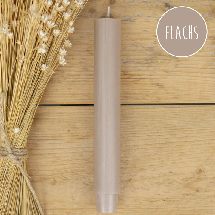 Stabkerze Flachs