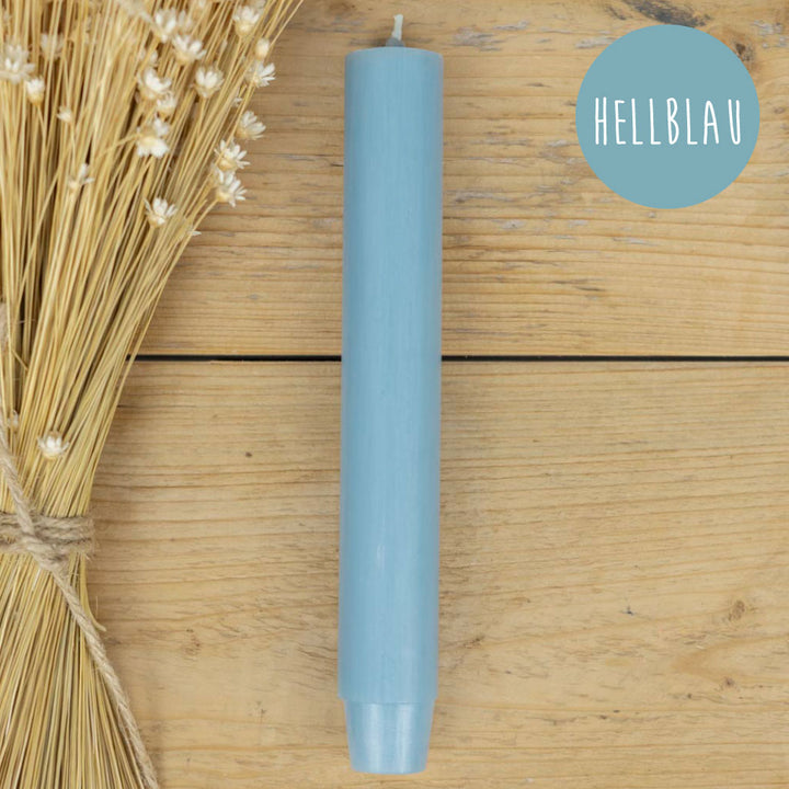 Stabkerze Hellblau