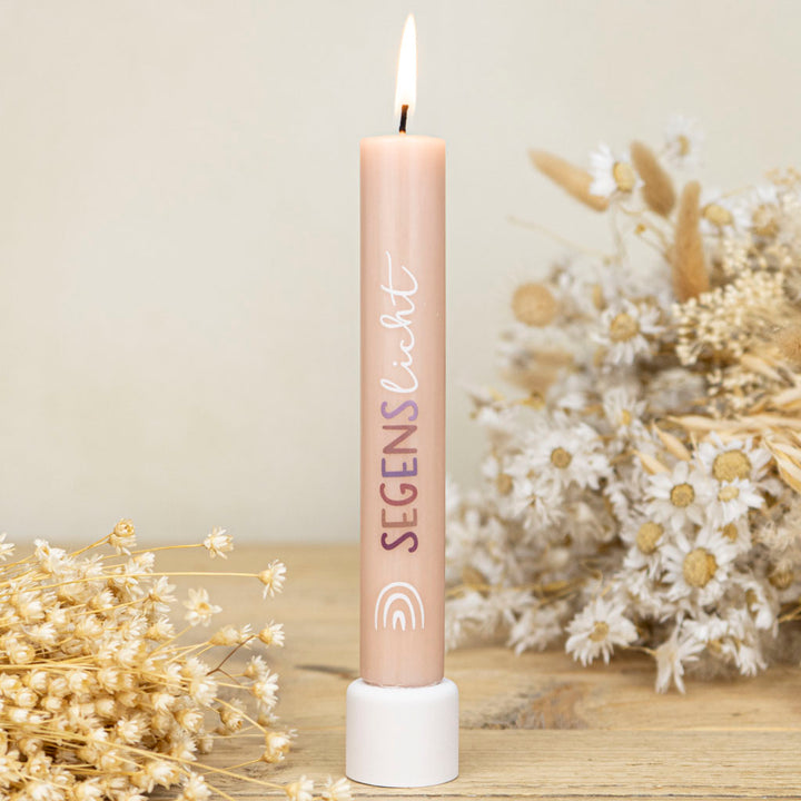 Stabkerze Segenslicht Apricot