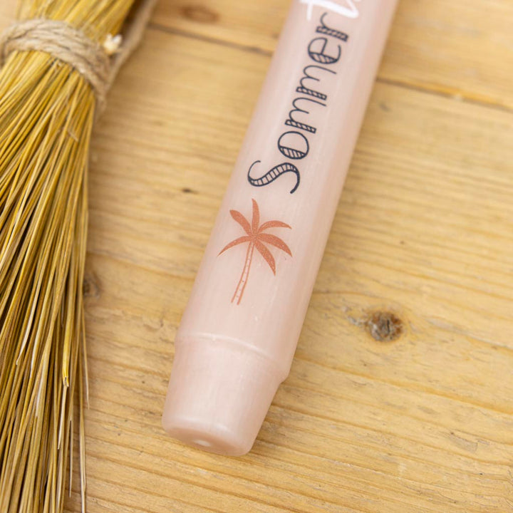 Stabkerze Sommer und Palme