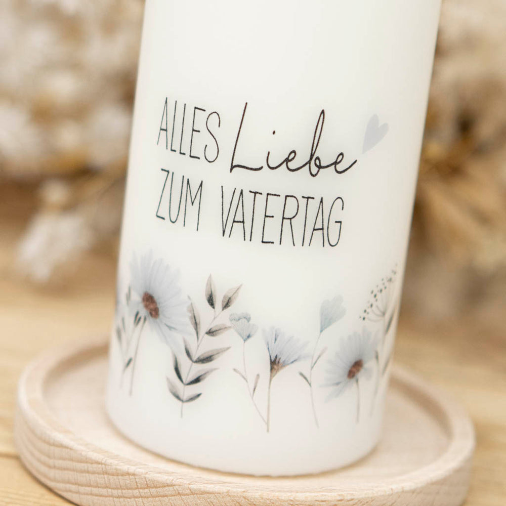 Alles Liebe zum Vatertag Kerze