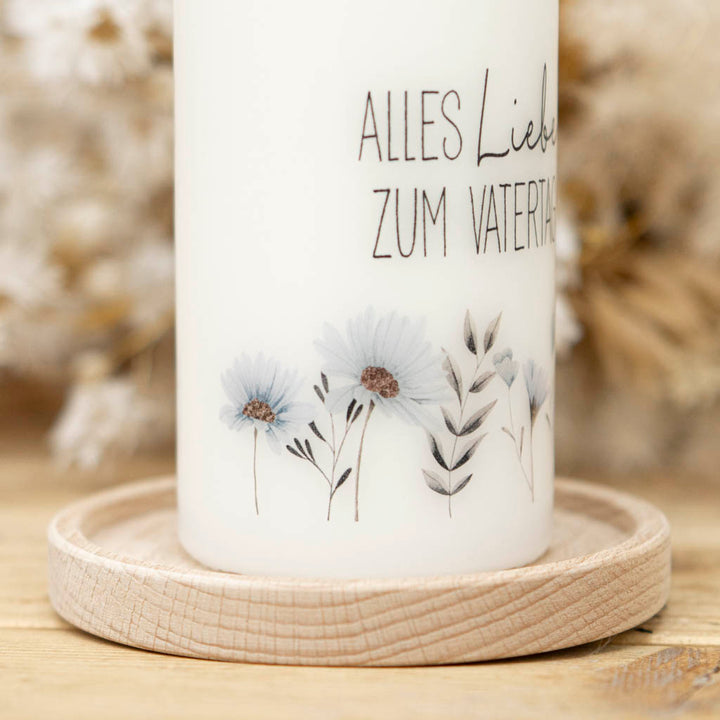 Geschenk Vatertag Kerze