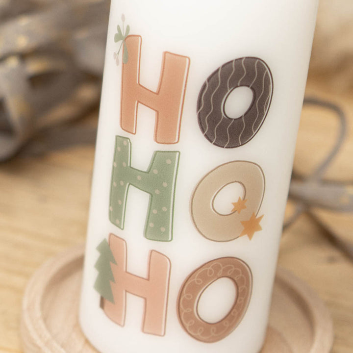 Weihnachtskerze als Geschenk