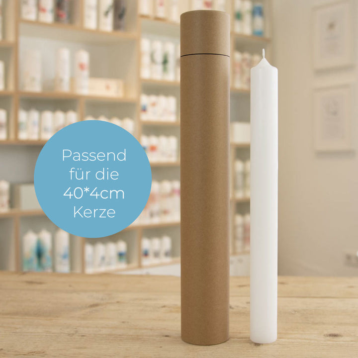 Kerzenbox - Kraftpapier