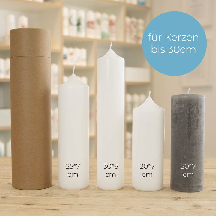 Kerzenbox - Kraftpapier