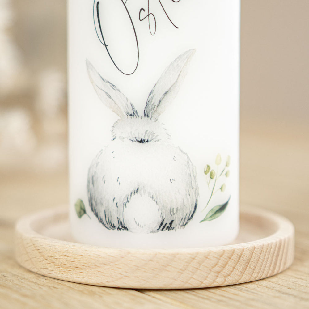 Osterkerze Osterhase