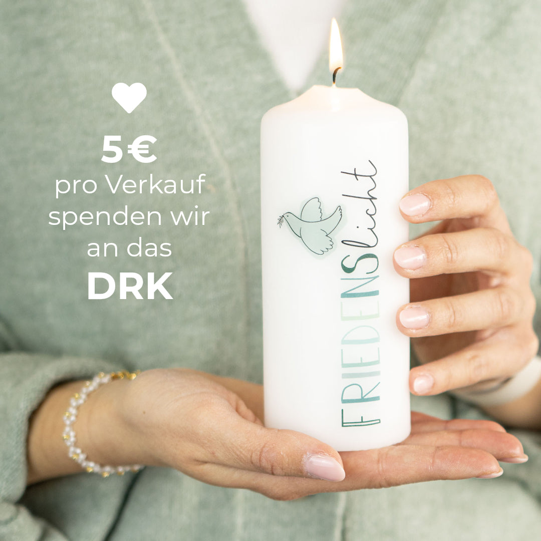 Pro Verkauf der Friedenslicht Kerze spenden wir 5€