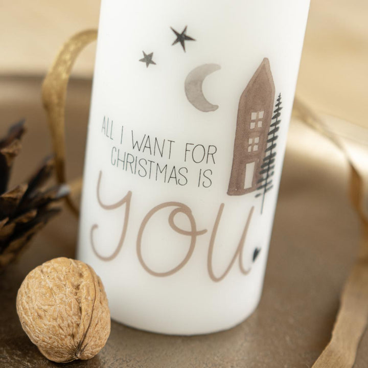 all i want for christmas is you Kerze