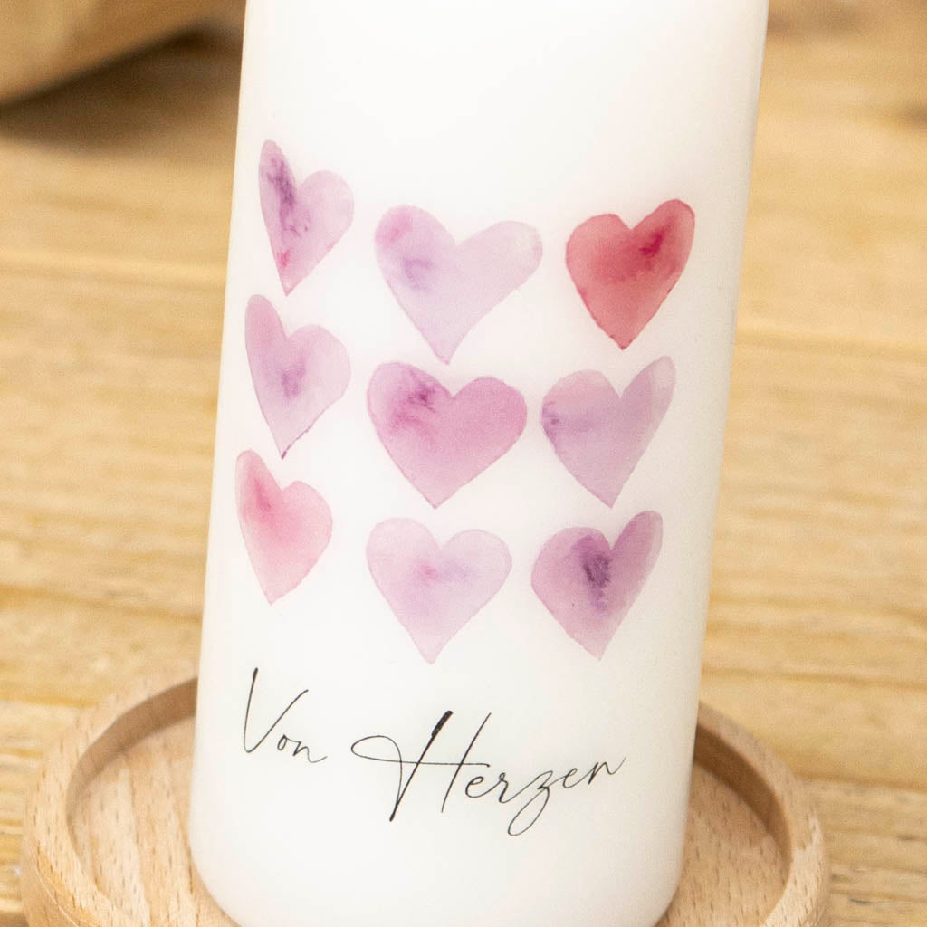 Valentinstag Kerze