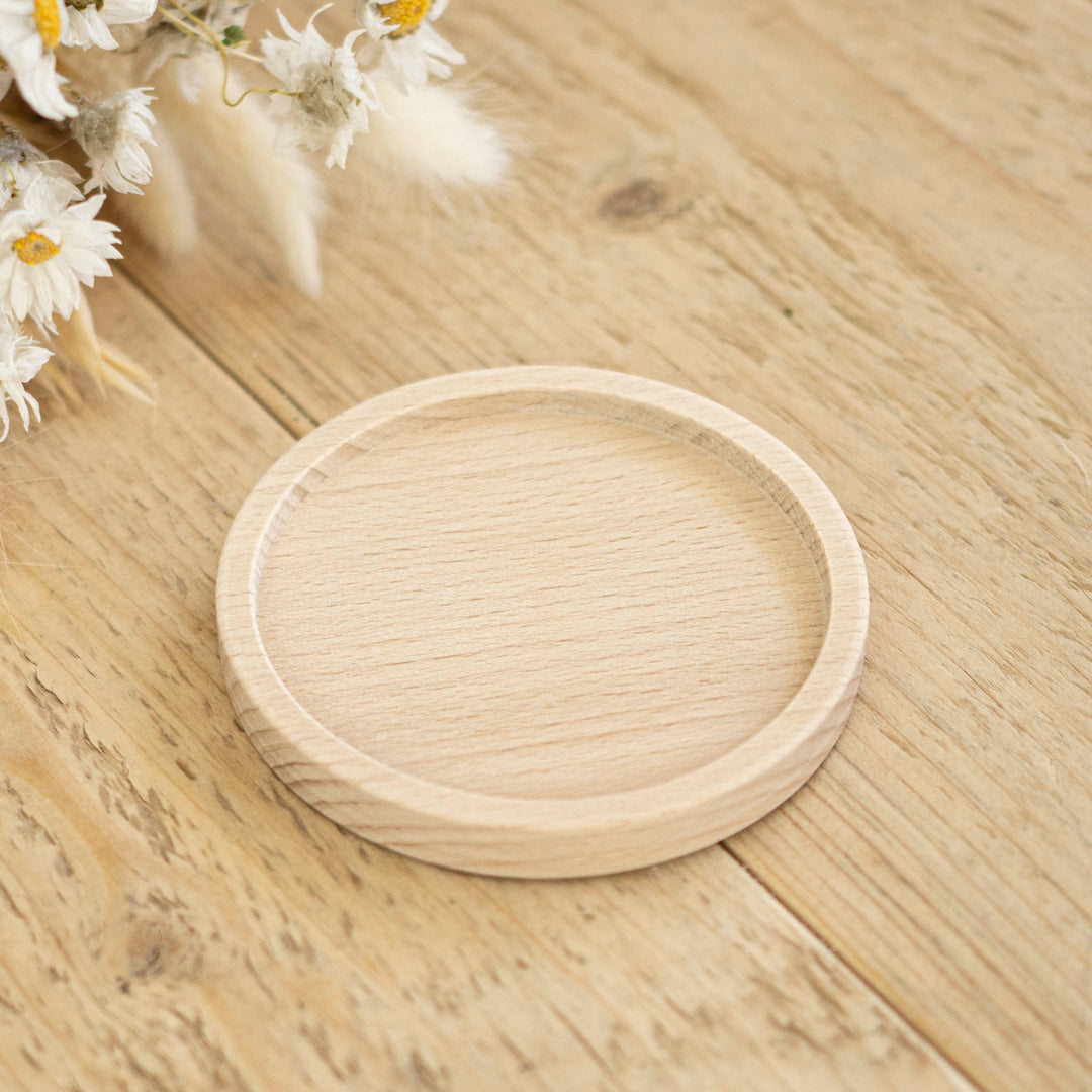 Kerzenhalter aus Holz für deine individuelle Kerze