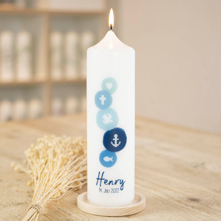 kommunionkerze symbole henry