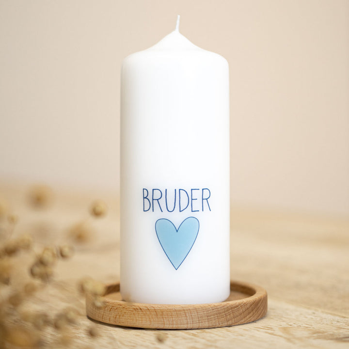 Mutmacher Kerze Bruderherz