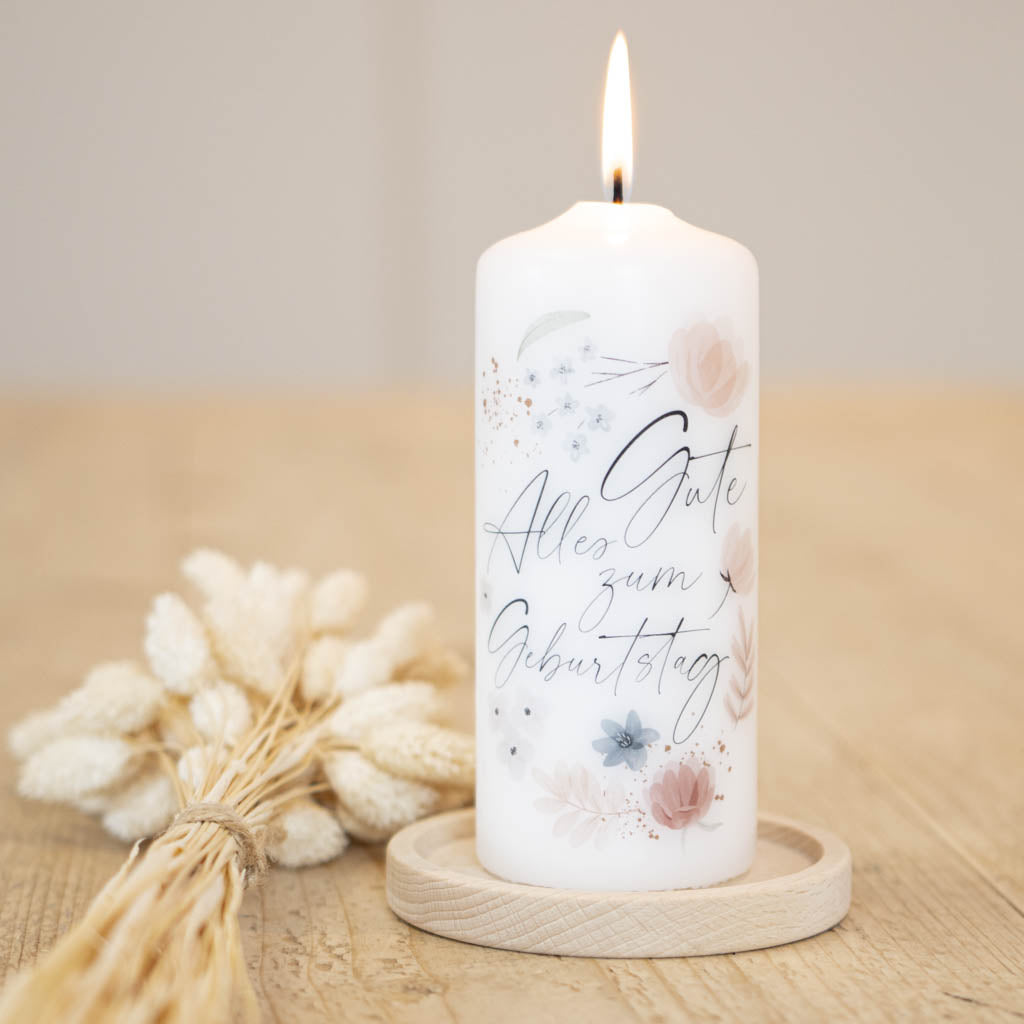 Kerze Geburtstag Geschenk