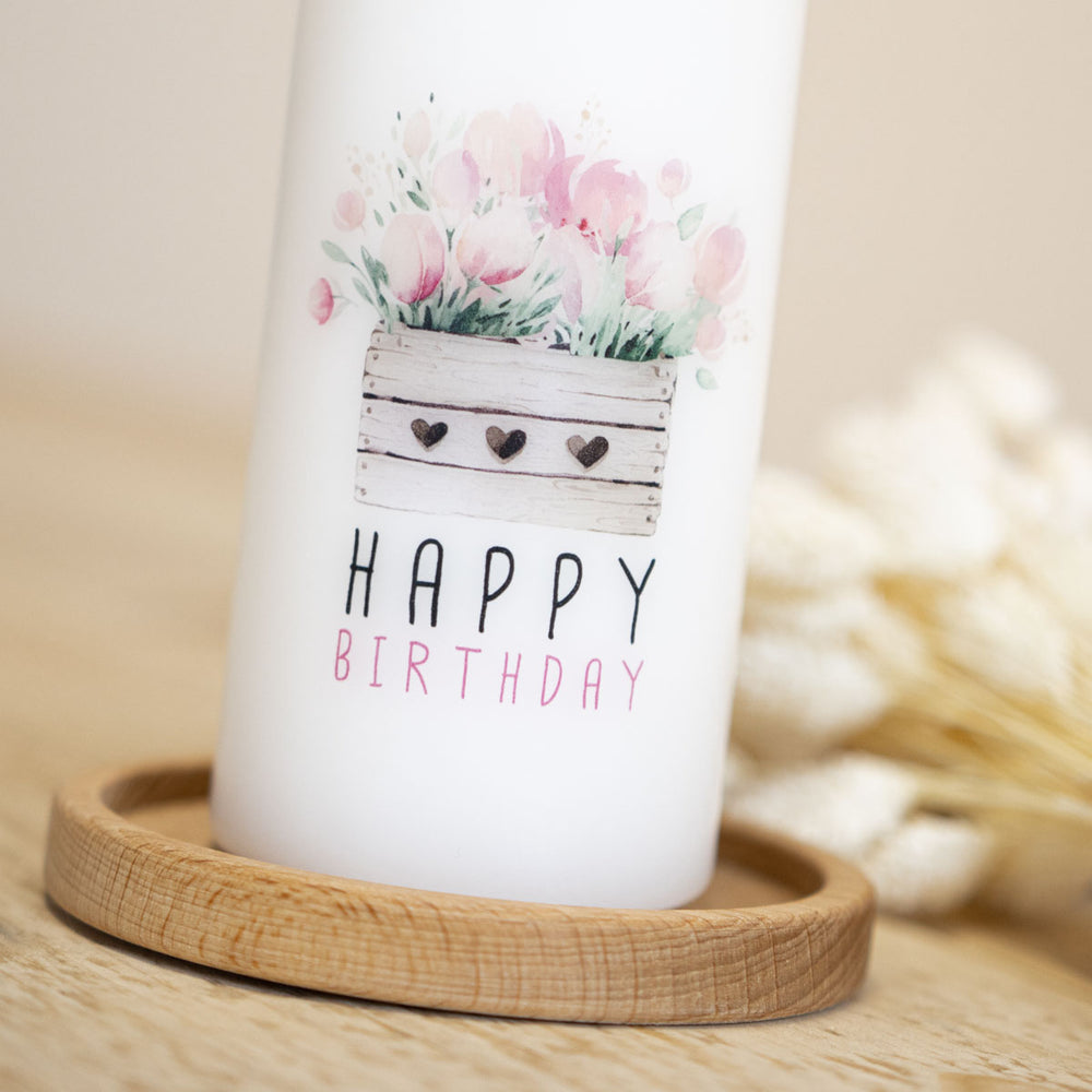 Kerze Happy Birthday