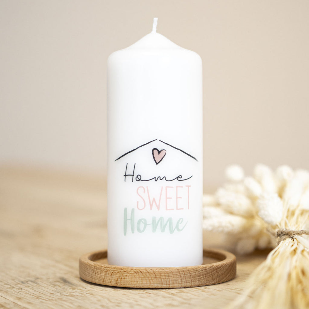 MUTmacher Kerze Home sweet Home ♥ Bleib gesund