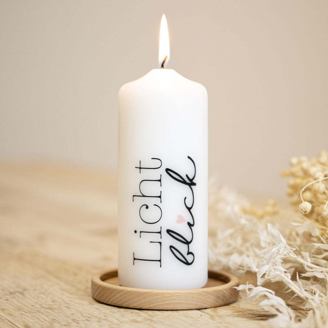 MUTmacher Kerze Lichtblick ♥ Schenke Hoffnung und Liebe