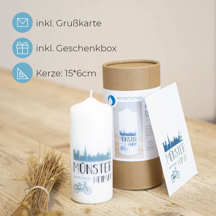Mutmacher Kerze Münster Geschenk
