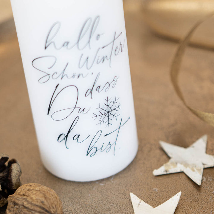 Geschenkkerze Weihnachten