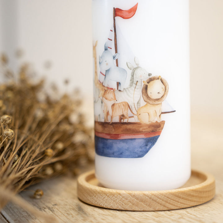 Taufkerze Arche Noah