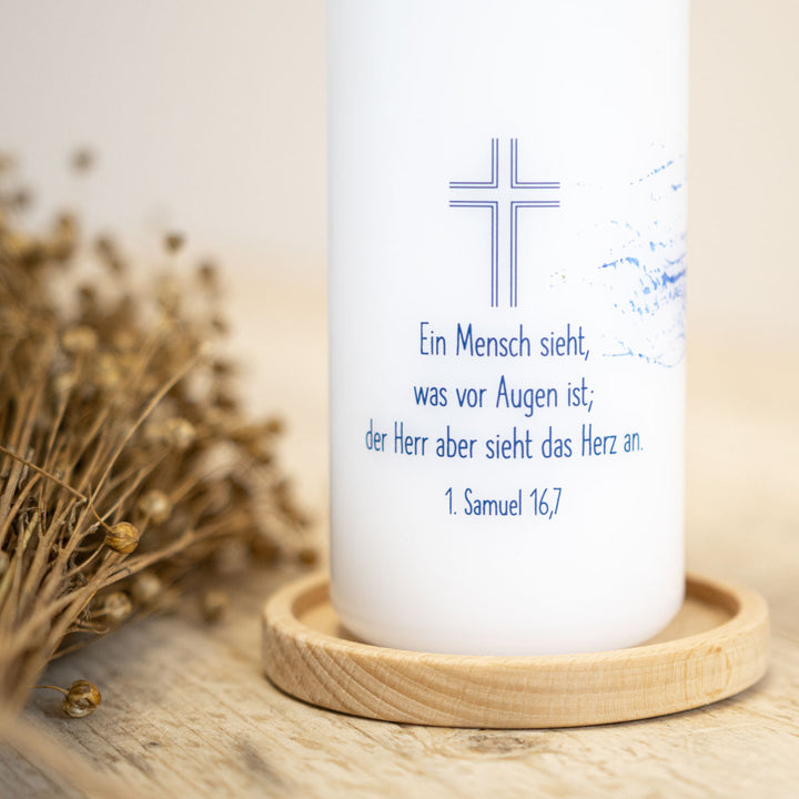 Taufkerze Kreuz Taufspruch