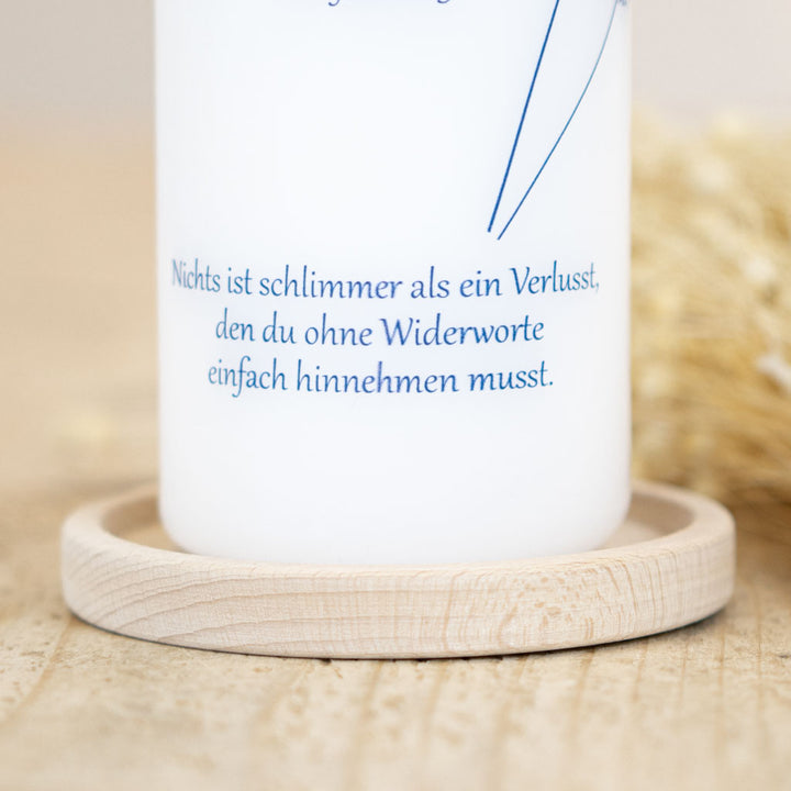 Trauerkerze Trauerspruch