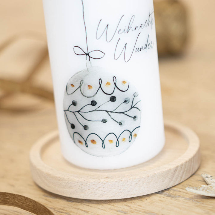 Weihnachtskerze Weihnachtswunder