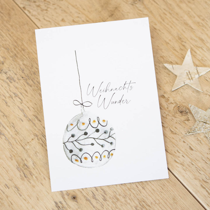 Postkarte Weihnachtswunder